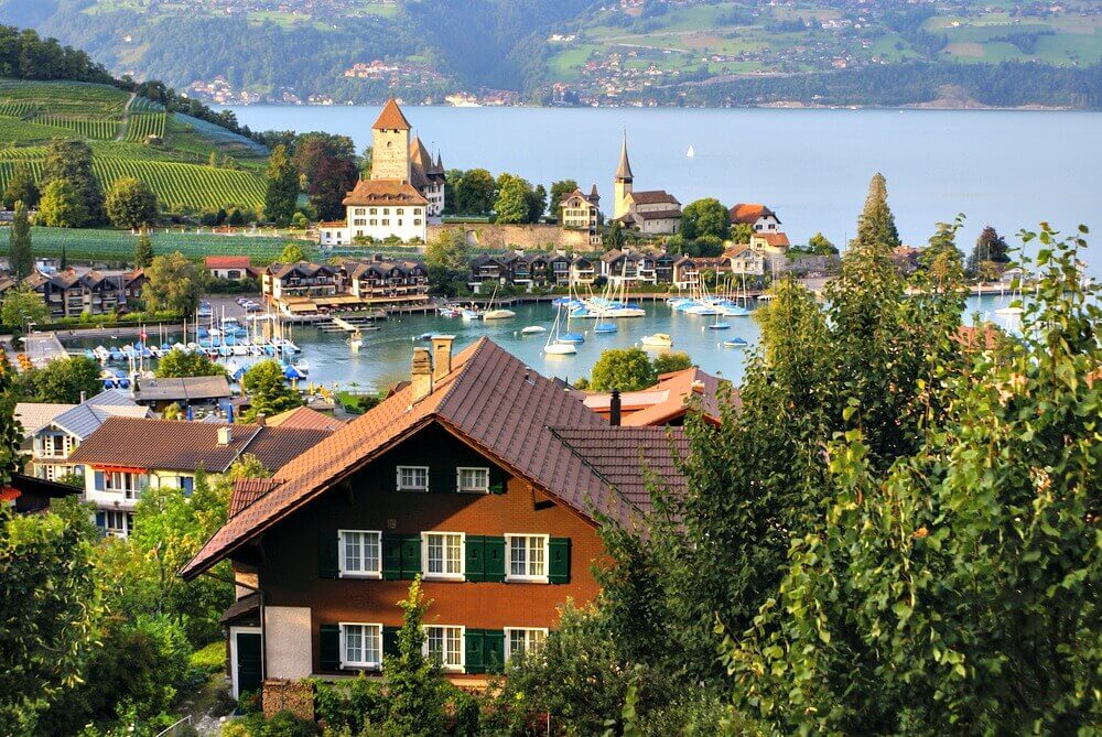 #Spiez #Switzerland #village