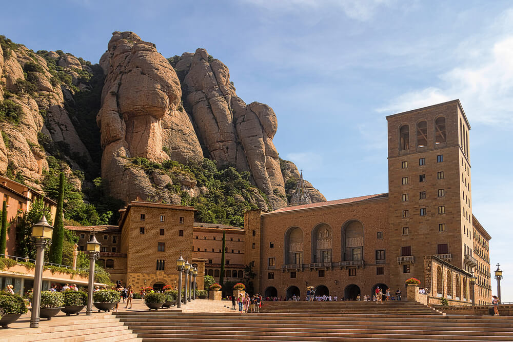 Santa Maria de Montserrat Abbey, Catalonia, Spain