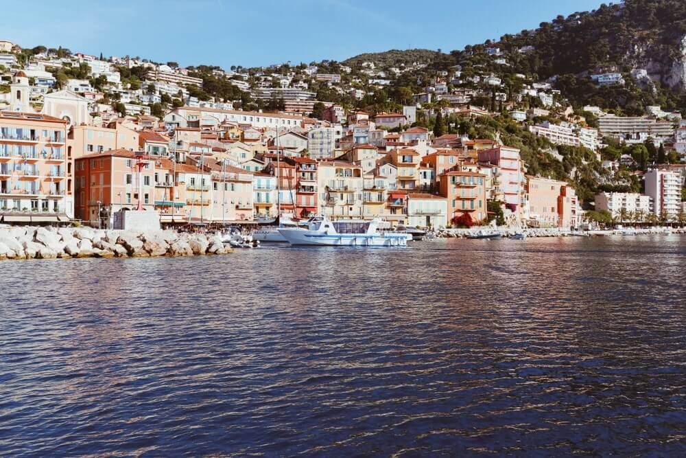 Walk around the beached of Nice on your trip to Europe.
