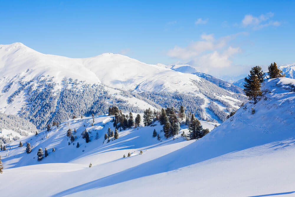 Ski resort in Austria 
