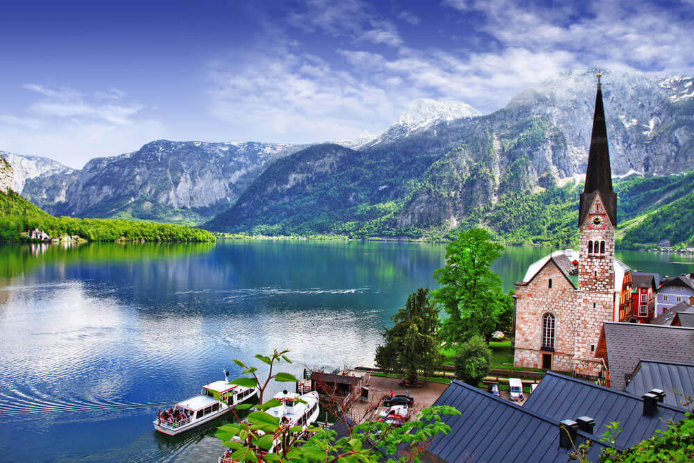#Hallstatt #Austria #lake trip to Austria 