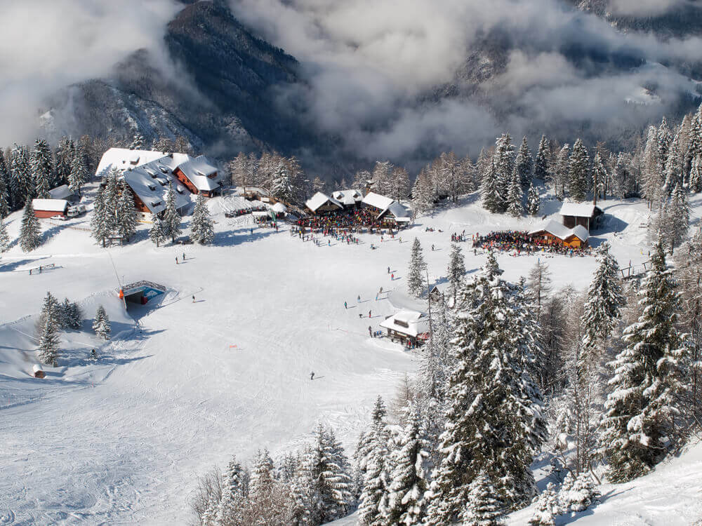 Ski resort in Slovenia 
