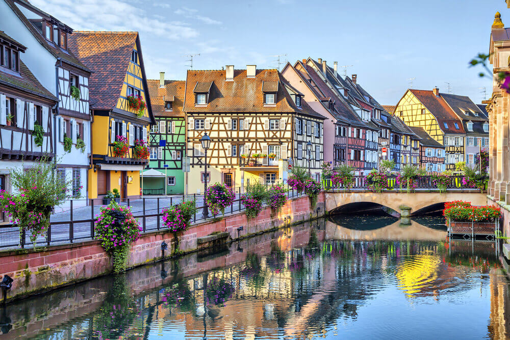 Colmar in France is a romantic small town
