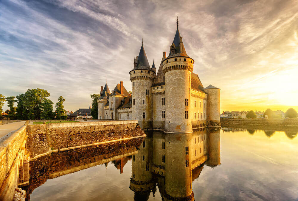 The chateau of Sully-sur-Loire, Loire Valley, France planning a trip to France