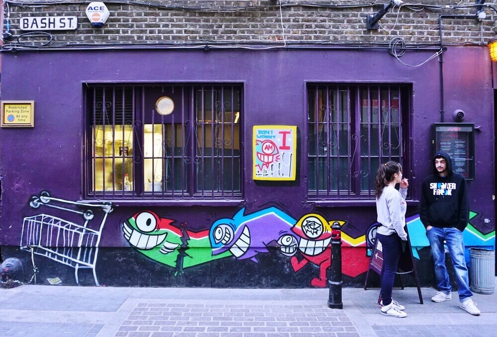Street art Brick Lane, London