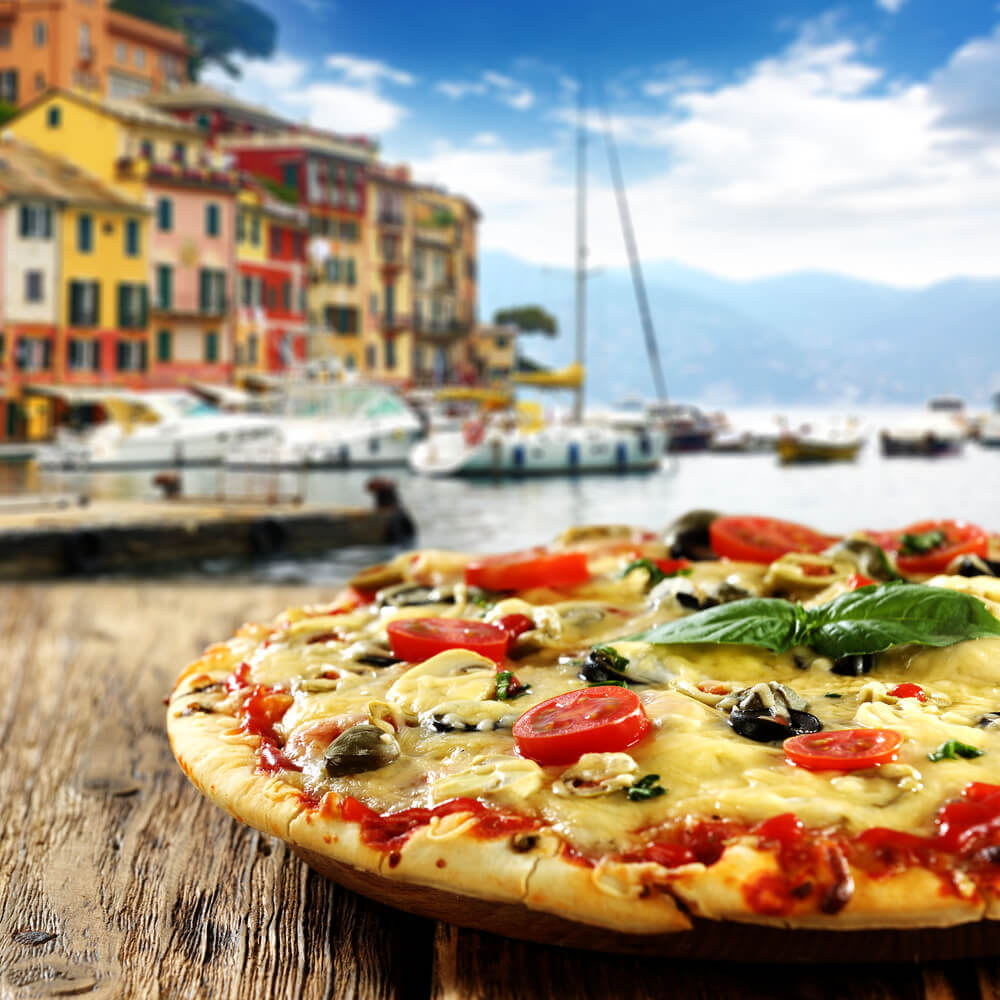 Pizza at Naples, Italy