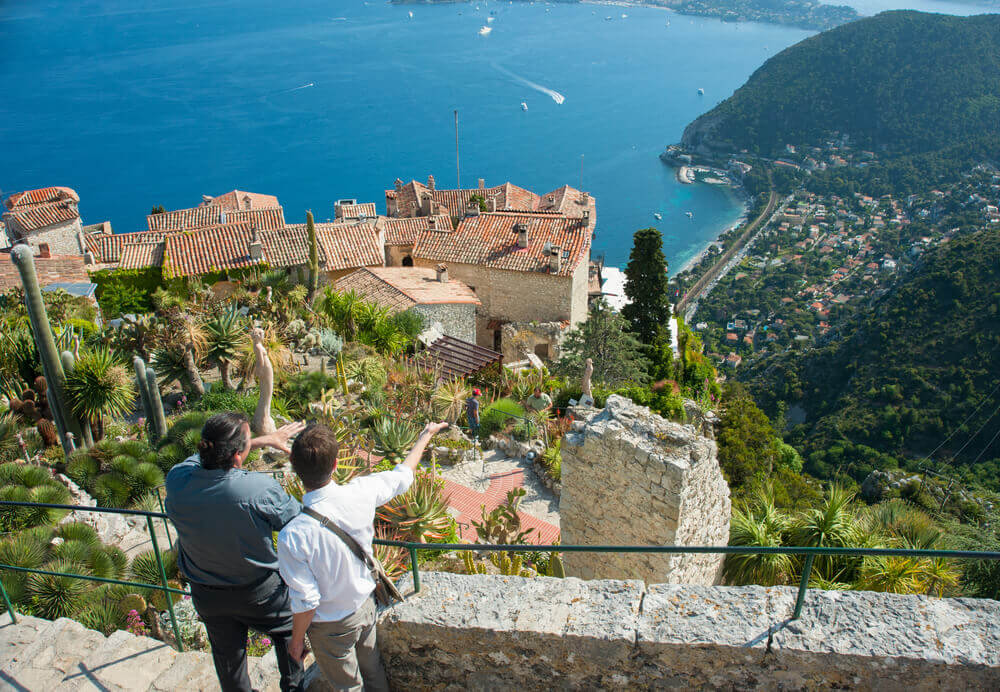 Eze in the French Riviera 