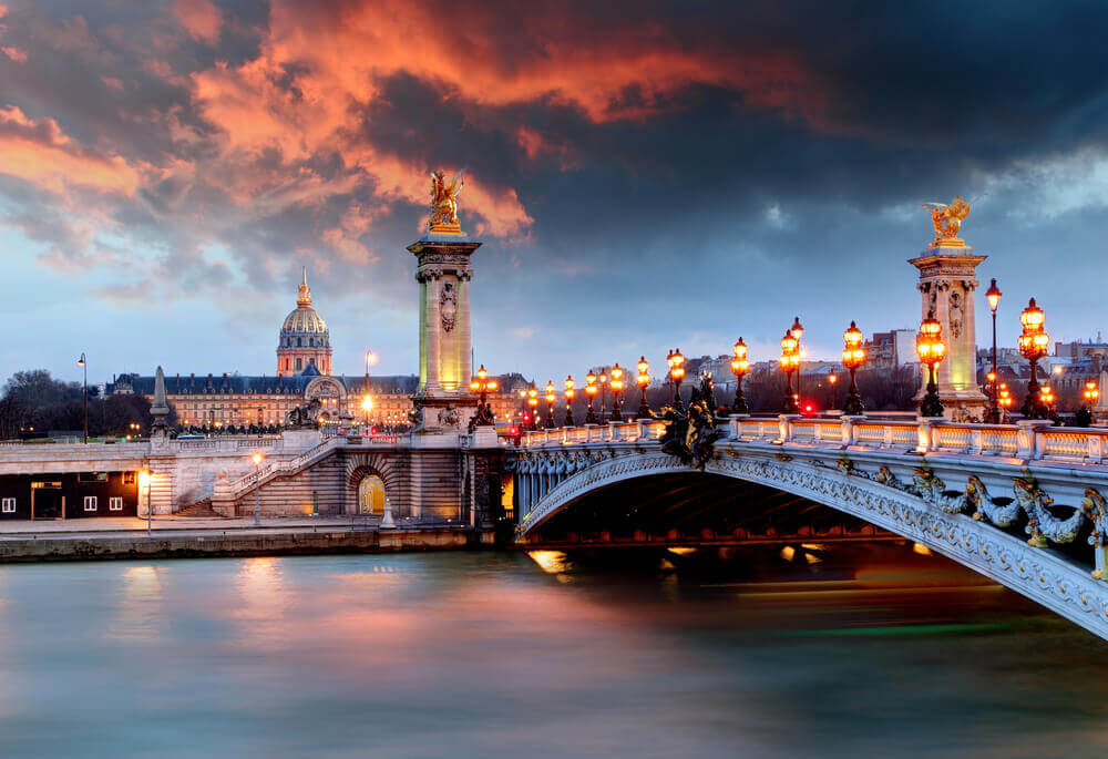 Pont Alexandre III, Paris, France planning a trip to France