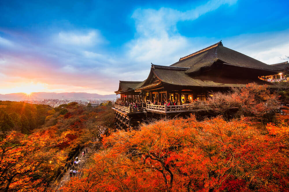 Kiyomizu-dera Temple in Kyoto, Japan, best places to visit in japan