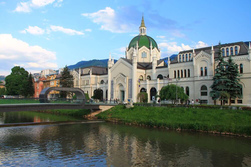 The Academy of Fine Arts in Sarajevo, Bosnia and Herzegovina