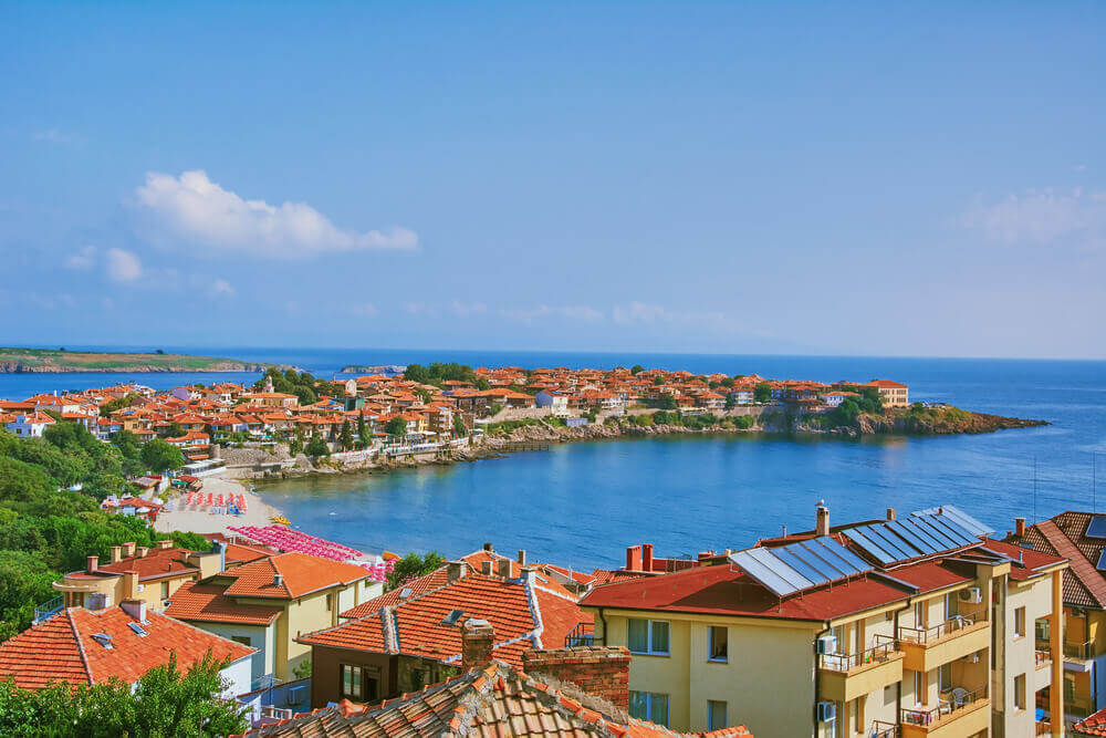 View on an Old City of Nessebar, Bulgaria