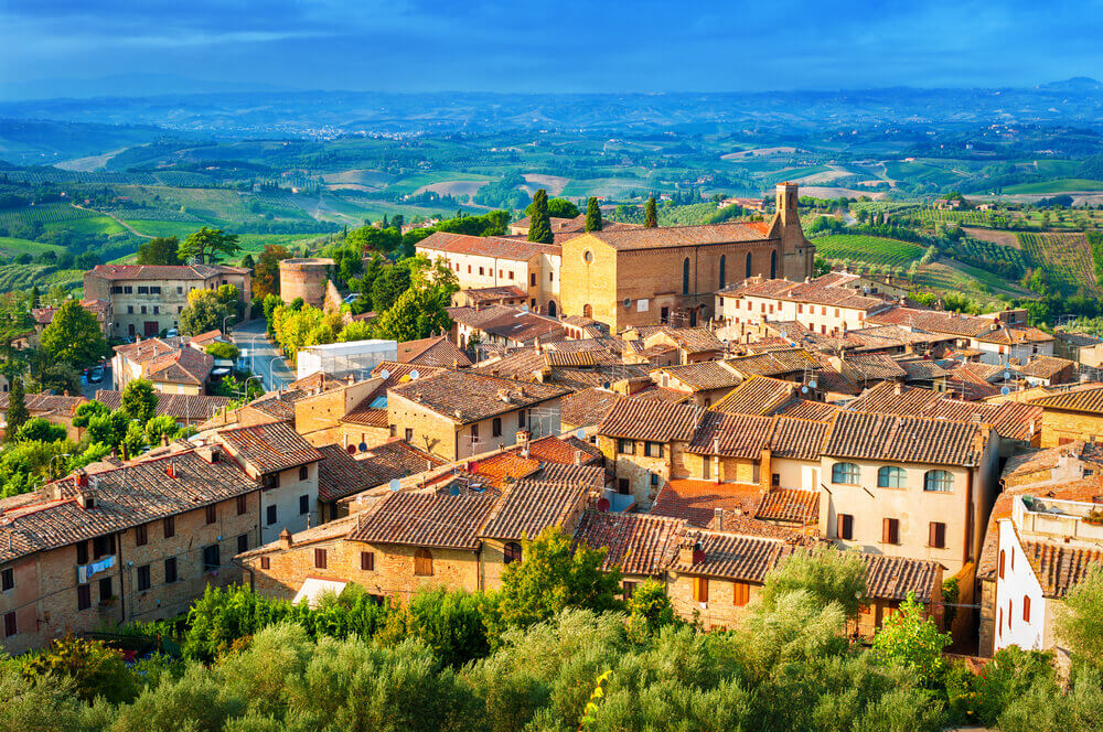 San Gimignano medieval town, Tuscany