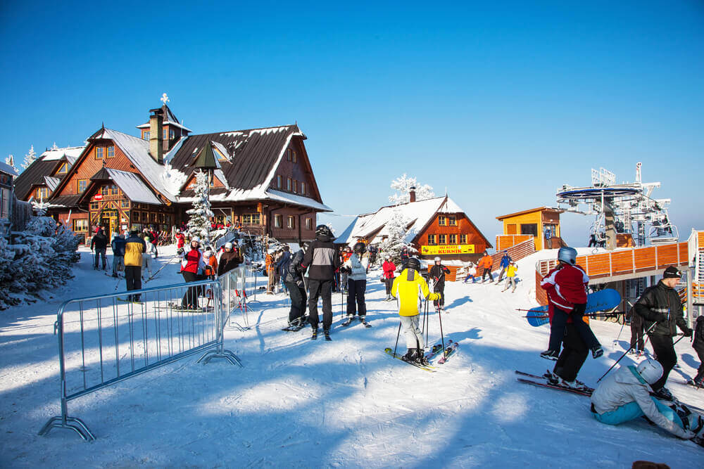 Ski resort in Czech Republic 