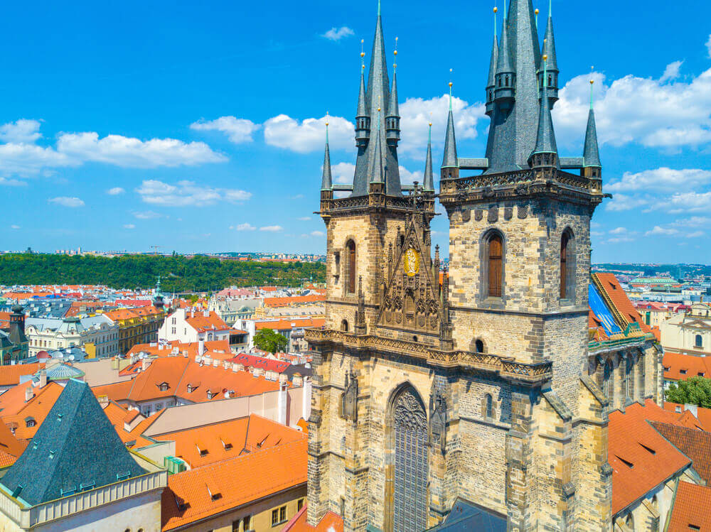 Old Town, Prague Europe trip planner tool. 