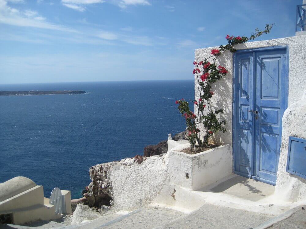 #santorini #greece #door 
